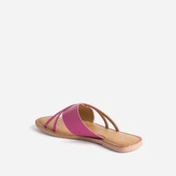 Mule TEXTO Rose En Cuir à Brides Fantaisie -Boutique Caprice WWWERM 10382780006 3