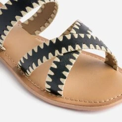 Mule TEXTO Noire En Cuir 13 Mule TEXTO Noire En Cuir -Boutique Caprice WWWERM 10382780010 5