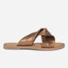 Mule TEXTO Bronze En Cuir à Brides Souples Croisées -Boutique Caprice WWWERM 10382780616 0