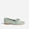 Mocassin Vert éco-conçu En Cuir Velours -Boutique Caprice WWWERM 10383580047 0