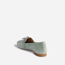 Mocassin Vert éco-conçu En Cuir Velours -Boutique Caprice WWWERM 10383580047 3
