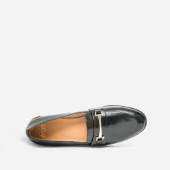 Mocassin Noir Détails Dorés -Boutique Caprice WWWERM 10383580130 4