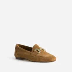 Mocassin Cognac En Cuir Velours -Boutique Caprice WWWERM 10383580366 1