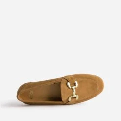 Mocassin Cognac En Cuir Velours -Boutique Caprice WWWERM 10383580366 4