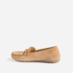 Mocassin Camel En Cuir Velours éco-conçu -Boutique Caprice WWWERM 10383580403 3