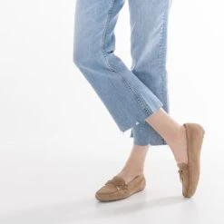 Mocassin Camel En Cuir Velours éco-conçu -Boutique Caprice WWWERM 10383580403 6