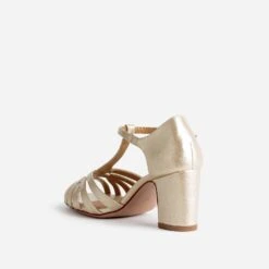 Sandale Dorée à Talon 11 Sandale Dorée à Talon -Boutique Caprice WWWERM 10383930001 3