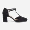Salomé Noire Suédée éco-conçu à Talon -Boutique Caprice WWWERM 10383930083 0