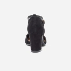 Salomé Noire Suédée éco-conçu à Talon -Boutique Caprice WWWERM 10383930083 3