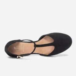 Salomé Noire Suédée éco-conçu à Talon -Boutique Caprice WWWERM 10383930083 4