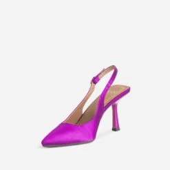 Escarpin Slingback TEXTO Violet Satiné -Boutique Caprice WWWERM 10383930103 2