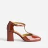 Babies Salomé Cognac Vernie à Talon -Boutique Caprice WWWERM 10383930108 0
