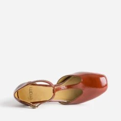 Babies Salomé Cognac Vernie à Talon -Boutique Caprice WWWERM 10383930108 4