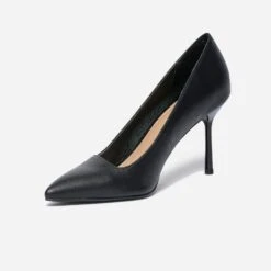 Escarpin TEXTO Noir Avec Découpe Biais -Boutique Caprice WWWERM 10383960004 2