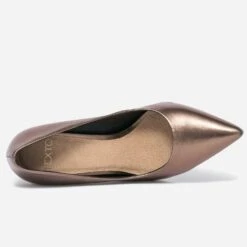 Stiletto TEXTO Bronze Métallisé à Talon Verni -Boutique Caprice WWWERM 10383960009 4