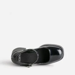 Babies TEXTO Noire Vernie à Plateforme -Boutique Caprice WWWERM 10383960023 4