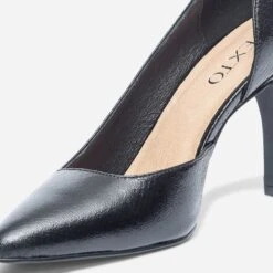 Stiletto TEXTO Noir Effet Python -Boutique Caprice WWWERM 10383960729 5