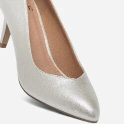 Escarpin Argenté à Bout Pointu 15 Escarpin Argenté à Bout Pointu -Boutique Caprice WWWERM 10383990069 5
