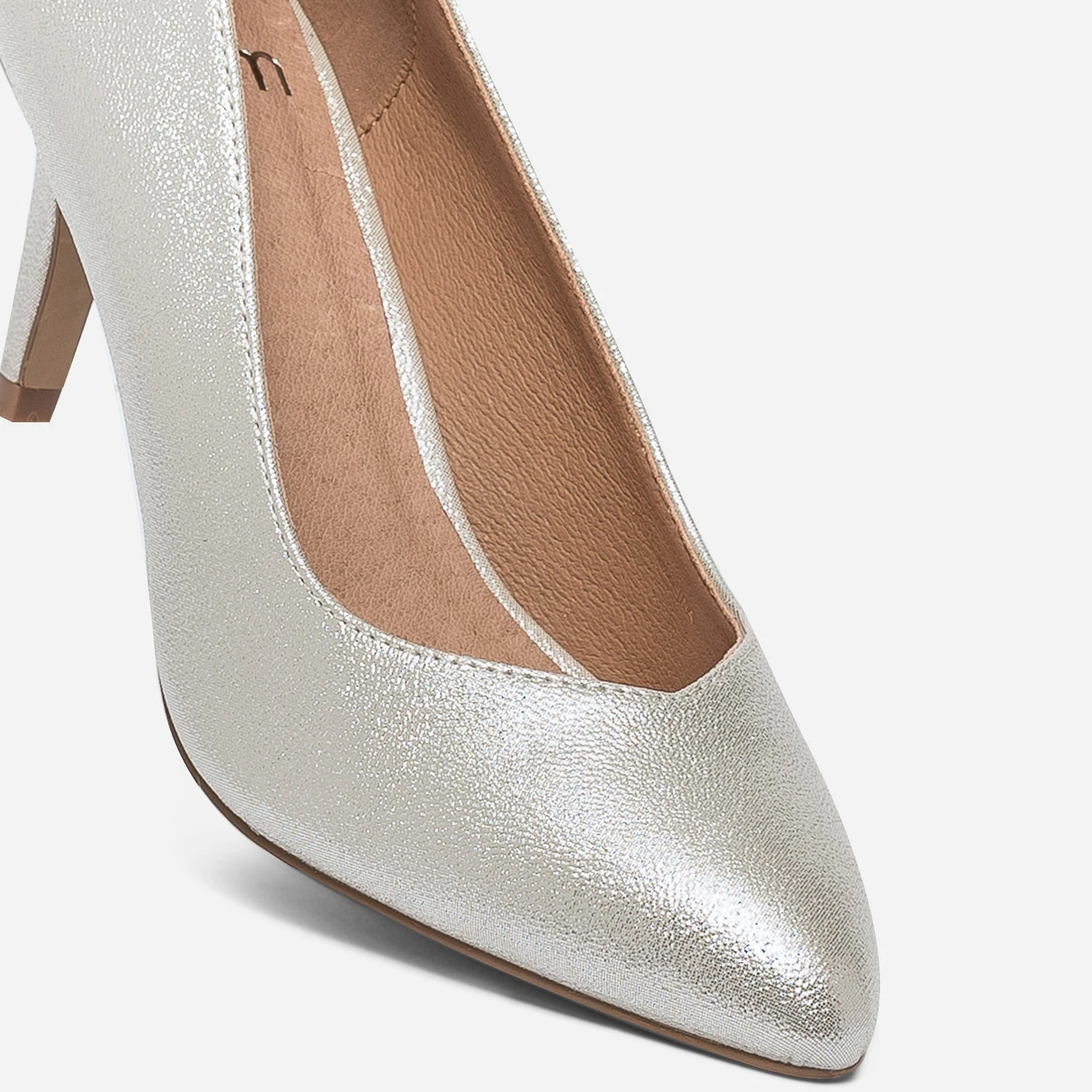 Escarpin Argenté à Bout Pointu 9 Escarpin Argenté à Bout Pointu – Image 7