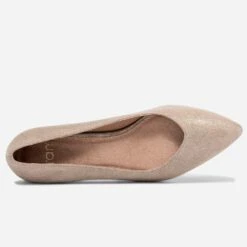 Escarpin Doré à Bout Pointu -Boutique Caprice WWWERM 10383990070 4