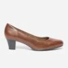 Escarpin ERAM FLEX Marron En Cuir -Boutique Caprice WWWERM 10383990077 0