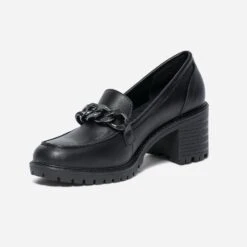 Mocassin à Talon Noir -Boutique Caprice WWWERM 10383990081 2