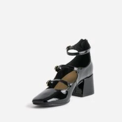 Babies Noire Vernie à Talon 9 Babies Noire Vernie à Talon -Boutique Caprice WWWERM 10383990088 2