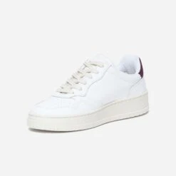 Tennis TEXTO Blanche Contrefort Bordeaux -Boutique Caprice WWWERM 10384320009 2