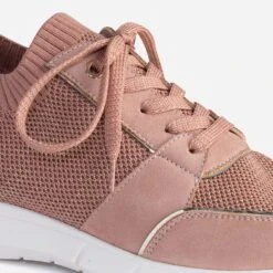 Tennis Vieux Rose Tricotée -Boutique Caprice WWWERM 10384320020 5