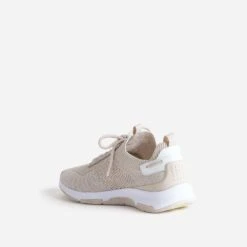 Tennis TBS Beige Effet Tricoté -Boutique Caprice WWWERM 10384320046 3