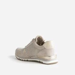 Tennis MARCO TOZZI Beige Et Dorée -Boutique Caprice WWWERM 10384320141 3