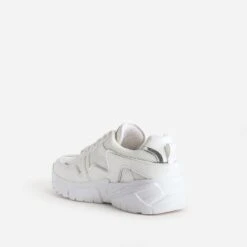 Tennis TEXTO écrue Et Argent à Semelle épaisse -Boutique Caprice WWWERM 10384320155 3