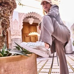 Tennis TEXTO Argentée -Boutique Caprice WWWERM 10384320161 8