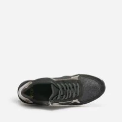 Tennis Compensée Noire Détails Bronze -Boutique Caprice WWWERM 10384320206 4