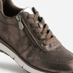 Tennis Bronze Perforée -Boutique Caprice WWWERM 10384320225 5