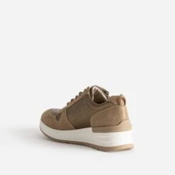 Tennis Compensée TBS Bronze En Cuir -Boutique Caprice WWWERM 10384320308 3