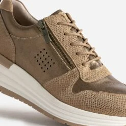 Tennis Compensée TBS Bronze En Cuir -Boutique Caprice WWWERM 10384320308 5