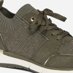 Tennis Kaki Tricotée -Boutique Caprice WWWERM 10384320694 5