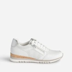 Tennis MARCO TOZZI Blanc Et Argenté