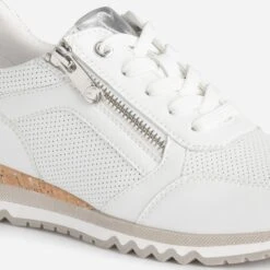 Tennis MARCO TOZZI Blanc Et Argenté -Boutique Caprice WWWERM 10384320745 5