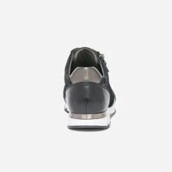 Tennis CAPRICE Noire Et Effet Python En Cuir -Boutique Caprice WWWERM 10384320972 3