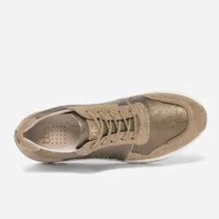 Tennis Compensée TBS Bronze Et Effet Python Cuir -Boutique Caprice WWWERM 10384320978 4