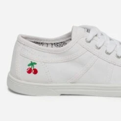 Tennis LE TEMPS DES CERISES Blanche En Toile -Boutique Caprice WWWERM 10384330096 5