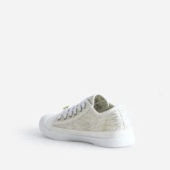 Tennis LE TEMPS DES CERISES écru Et Or -Boutique Caprice WWWERM 10384330099 3