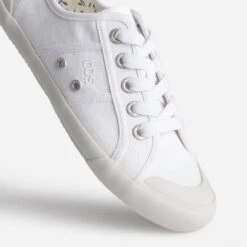 Tennis TBS Blanche En Toile -Boutique Caprice WWWERM 10384330124 5