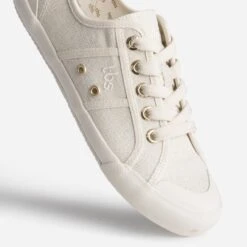 Tennis TBS Beige Chiné En Toile -Boutique Caprice WWWERM 10384330184 5