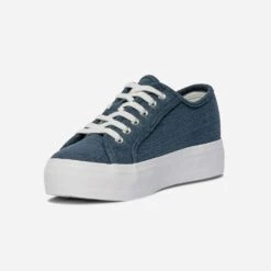 Tennis TEXTO Bleue En Toile à Semelle épaisse -Boutique Caprice WWWERM 10384330195 2