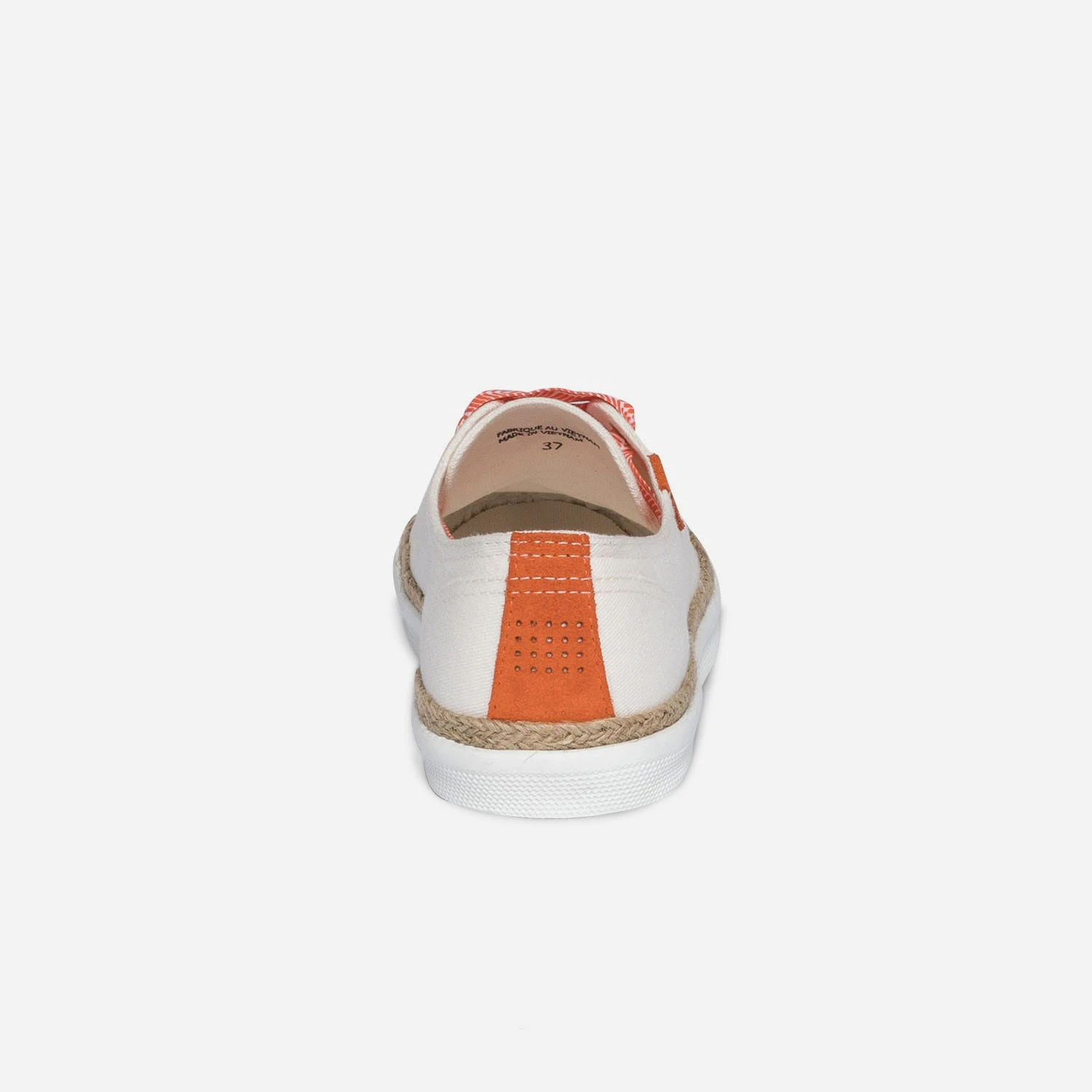 Tennis TBS Blanche En Toile Avec Lacet Imprimé 7 Tennis TBS Blanche En Toile Avec Lacet Imprimé – Image 5