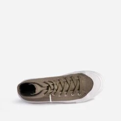 Basket TEXTO Kaki -Boutique Caprice WWWERM 10384330220 4