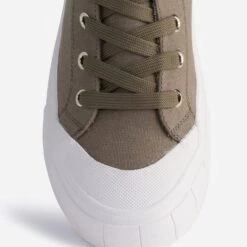 Basket TEXTO Kaki -Boutique Caprice WWWERM 10384330220 5